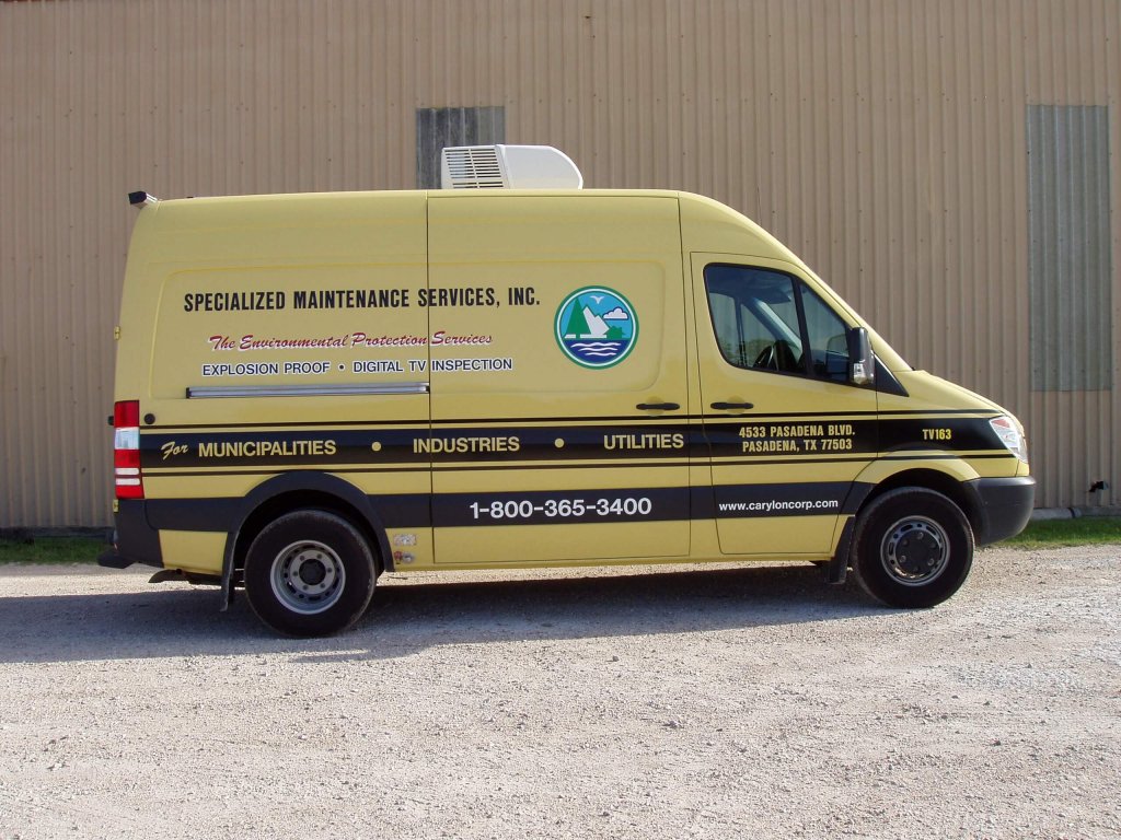 Specialized Maintenance digital ctv inspection truck